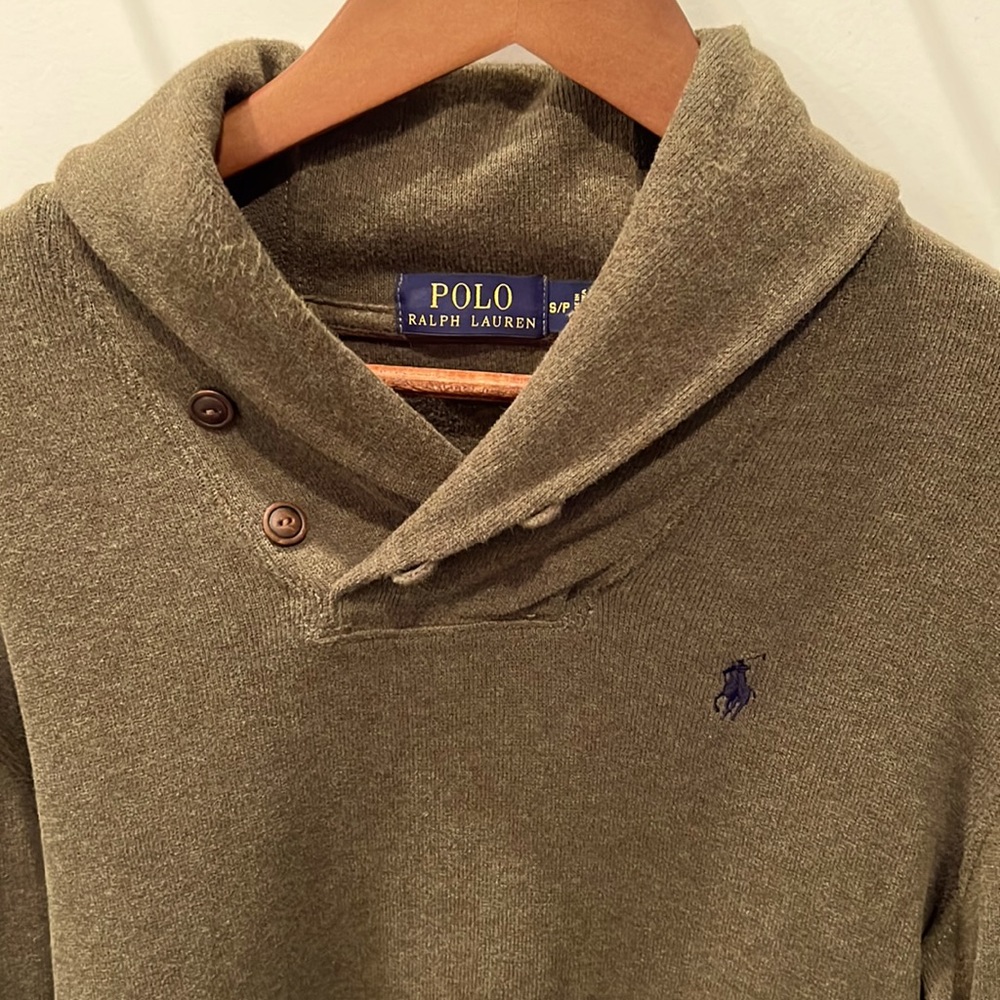 Polo sweater, size S